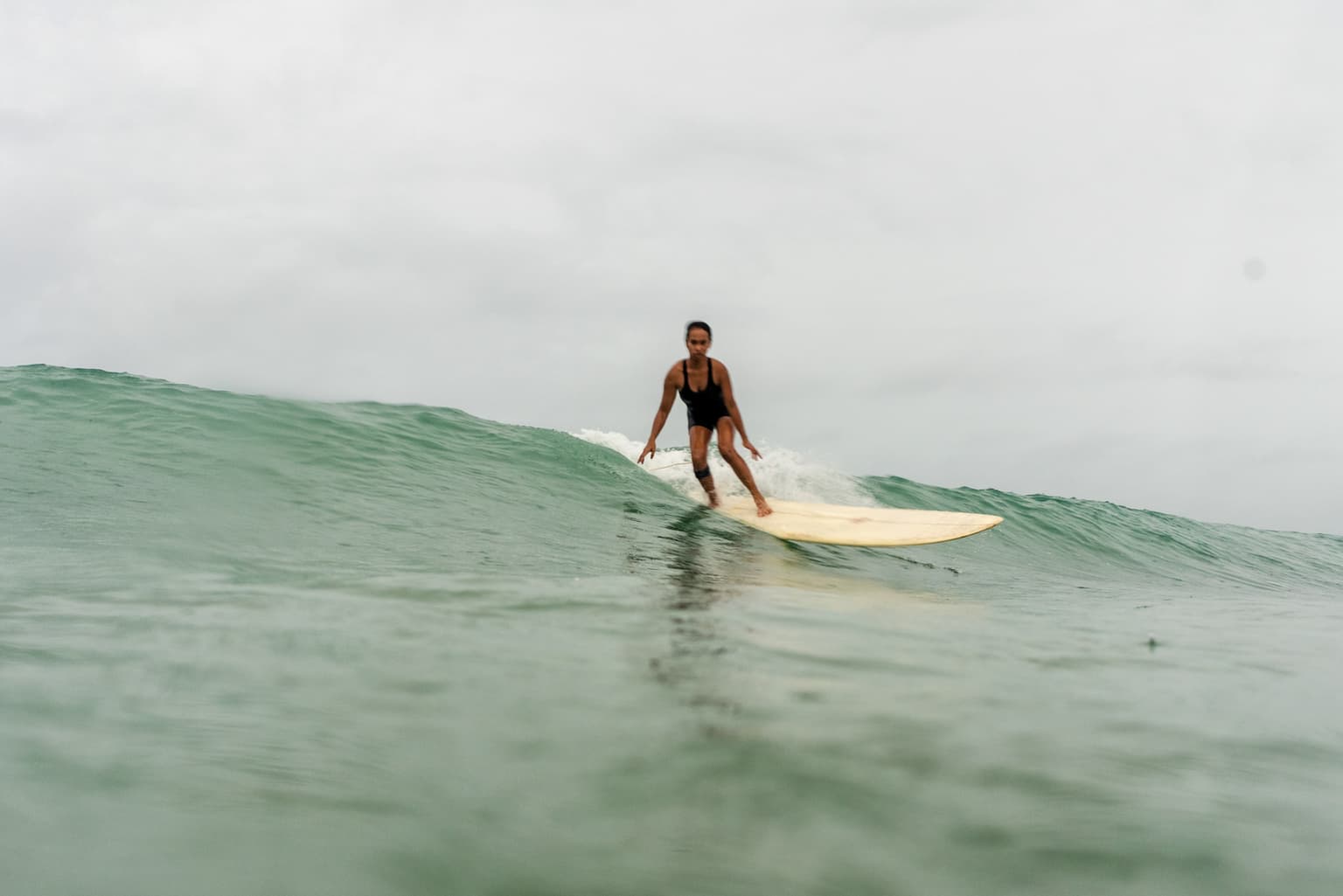 Guiwan, Union. Beginner friendly surf spot in Siargao Island.